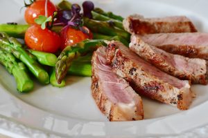 asparagus steak